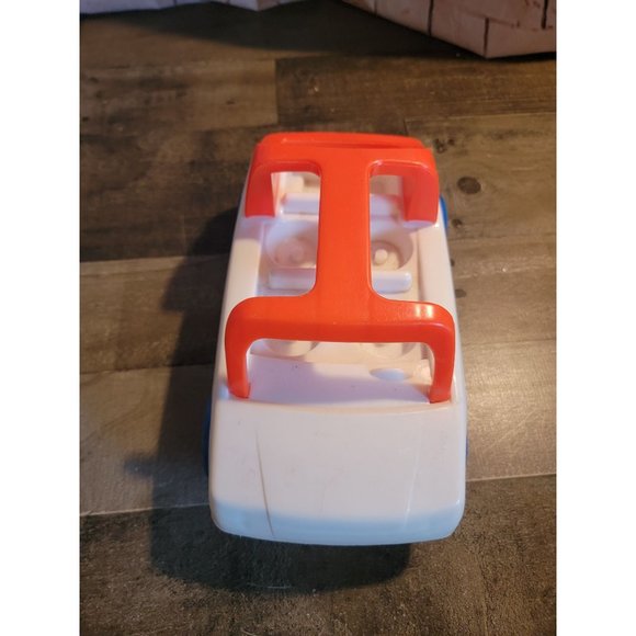 Little Tikes car white orange toy doll accessory - Picture 3 of 6